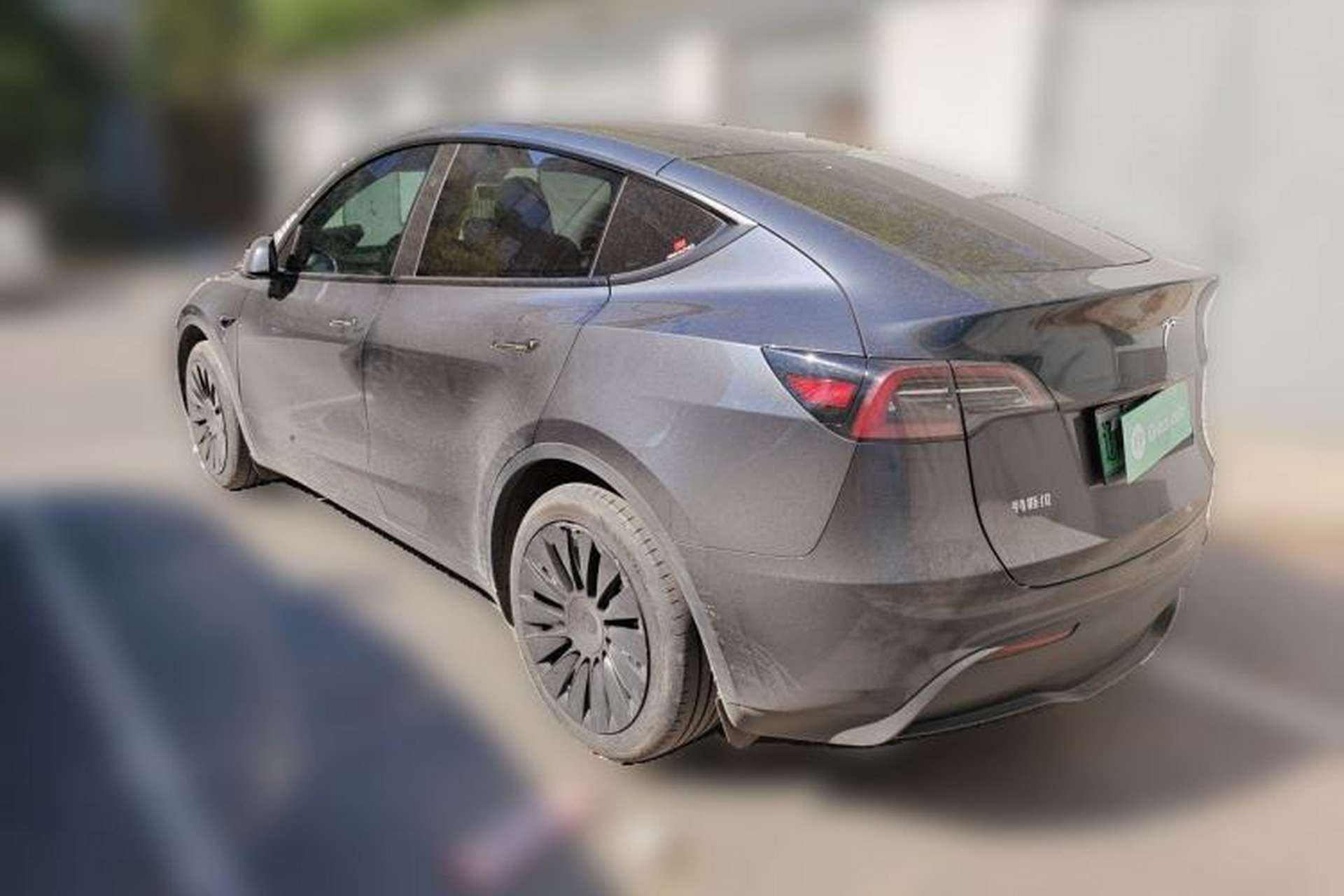 Used Tesla Model Y 2024 Rear-Wheel-Drive Version Rear Left 45 Deg