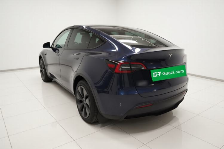 Used Tesla Model Y 2024 Long-Range All-Wheel-Drive Version Rear Left 45 Deg
