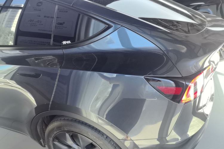 Used Tesla Model Y 2024 Rear-Wheel-Drive Version Rear Left 45 Deg