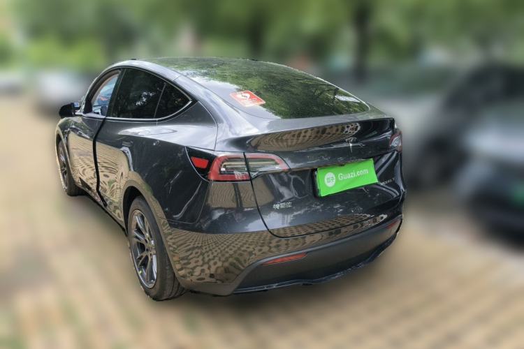 Used Tesla Model Y 2024 Rear-Wheel-Drive Version Rear Left 45 Deg