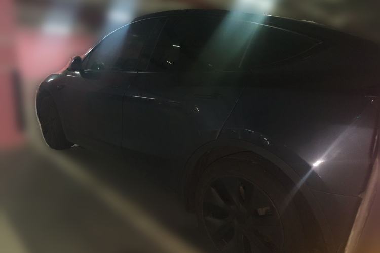 Used Tesla Model Y 2024 Rear-Wheel-Drive Version Rear Left 45 Deg