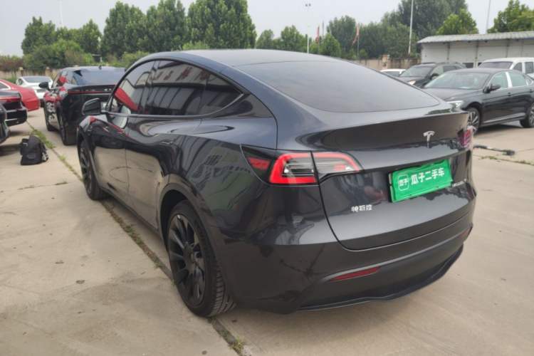 Used Tesla Model Y 2024 Rear-Wheel-Drive Version Rear Left 45 Deg