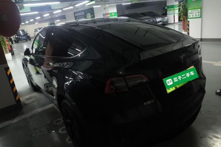 Used Tesla Model Y 2024 Rear-Wheel-Drive Version Rear Left 45 Deg