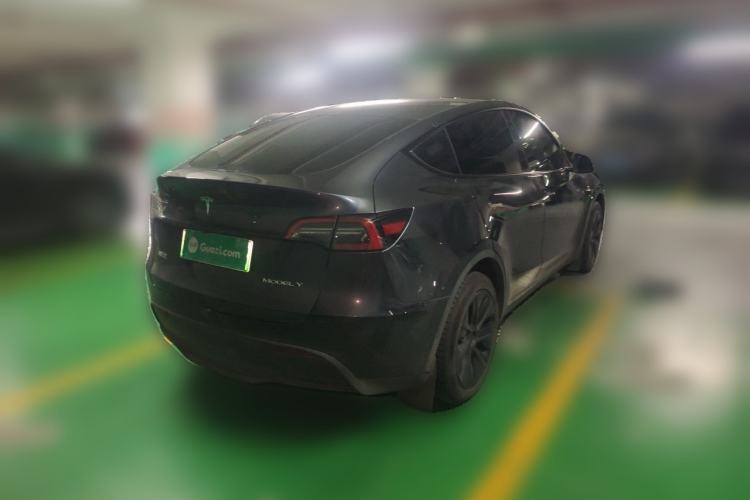 Used Tesla Model Y 2024 Long-Range All-Wheel-Drive Version Rear Right 45 Deg