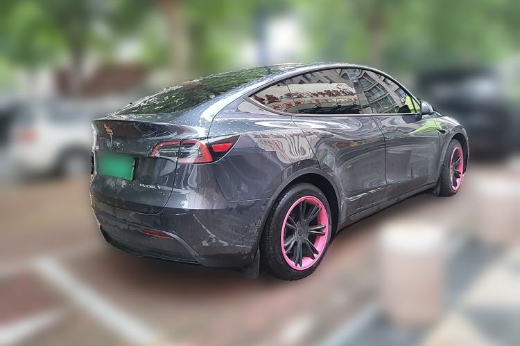 Used Tesla Model Y 2024 Rear-Wheel-Drive Version Rear Right 45 Deg