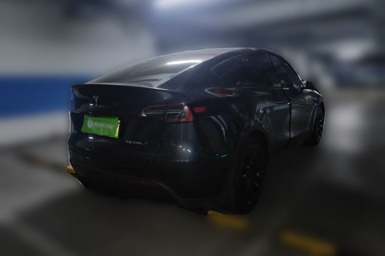 Used Tesla Model Y 2024 Long-Range All-Wheel-Drive Version Rear Right 45 Deg