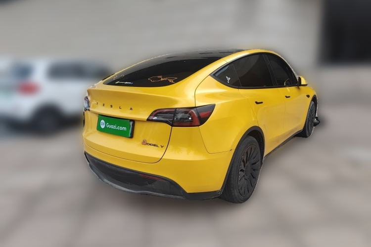 Used Tesla Model Y 2024 Rear-Wheel-Drive Version Rear Right 45 Deg