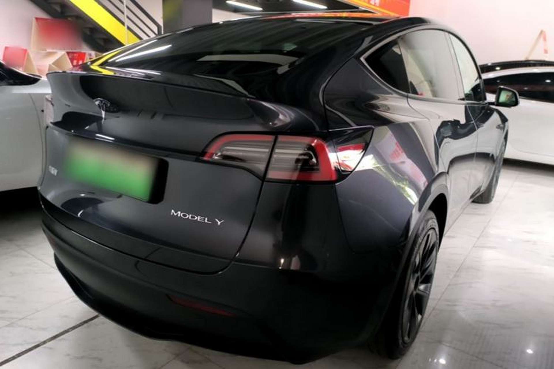 Used Tesla Model Y 2024 Rear-Wheel-Drive Version Rear Right 45 Deg