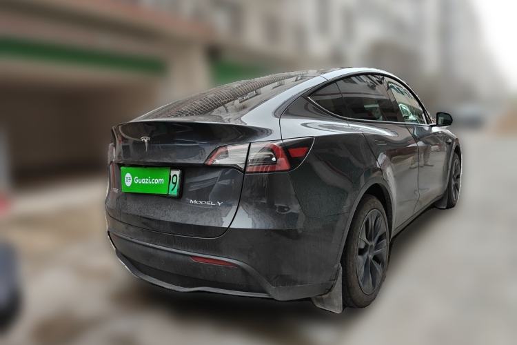 Used Tesla Model Y 2024 Rear-Wheel-Drive Version Rear Right 45 Deg