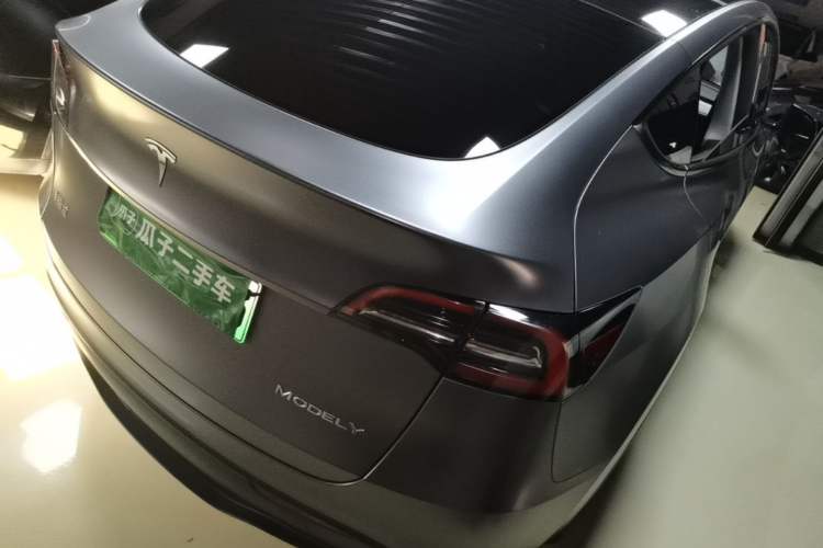 Used Tesla Model Y 2024 Long-Range All-Wheel-Drive Version Rear Right 45 Deg