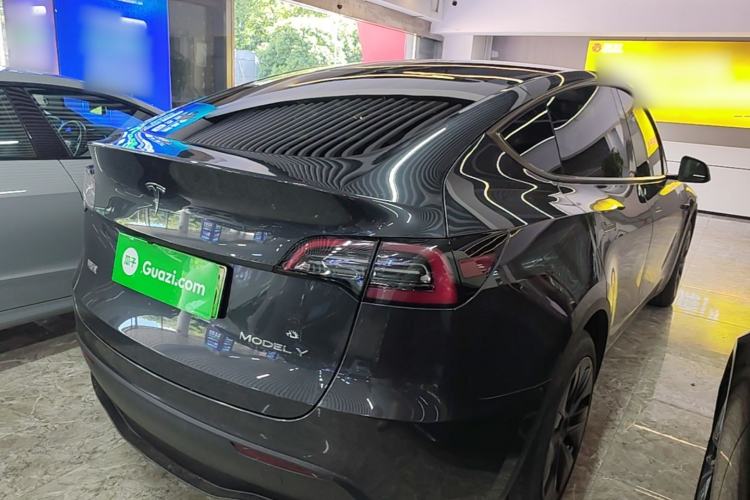 Used Tesla Model Y 2024 Rear-Wheel-Drive Version Rear Right 45 Deg