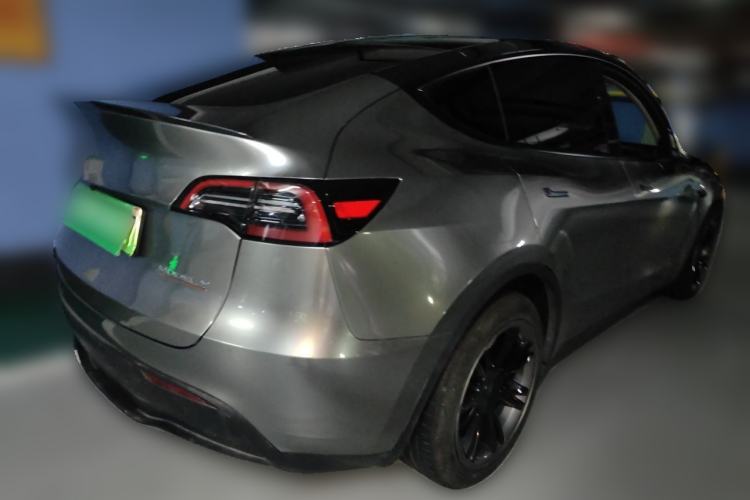 Used Tesla Model Y 2024 Long-Range All-Wheel-Drive Version Rear Right 45 Deg