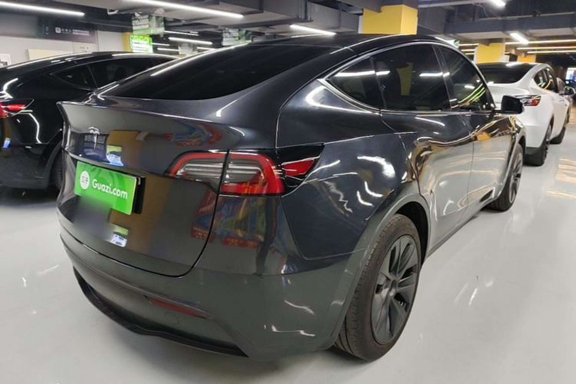 Used Tesla Model Y 2024 Rear-Wheel-Drive Version Rear Right 45 Deg