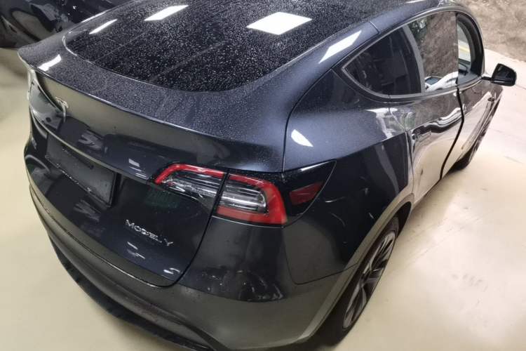 Used Tesla Model Y 2024 Rear-Wheel-Drive Version Rear Right 45 Deg