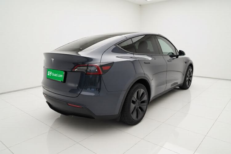 Used Tesla Model Y 2024 Long-Range All-Wheel-Drive Version Rear Right 45 Deg