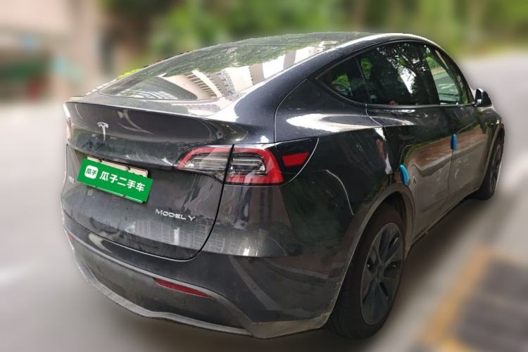 Used Tesla Model Y 2024 Rear-Wheel-Drive Version Rear Right 45 Deg