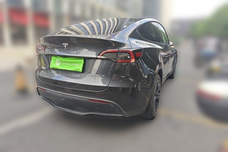 Used Tesla Model Y 2024 Rear-Wheel-Drive Version Rear Right 45 Deg