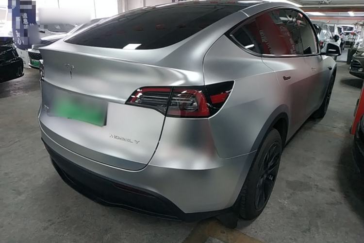 Used Tesla Model Y 2024 Long-Range All-Wheel-Drive Version Rear Right 45 Deg