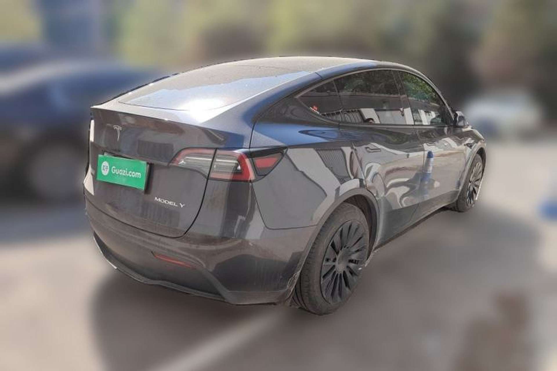 Used Tesla Model Y 2024 Rear-Wheel-Drive Version Rear Right 45 Deg