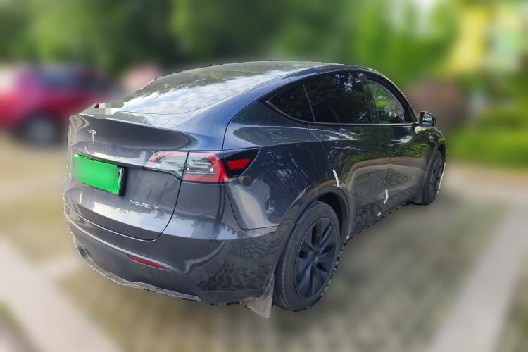 Used Tesla Model Y 2024 Rear-Wheel-Drive Version Rear Right 45 Deg