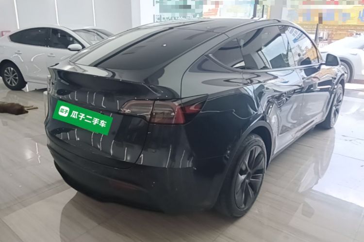 Used Tesla Model Y 2024 Rear-Wheel-Drive Version Rear Right 45 Deg