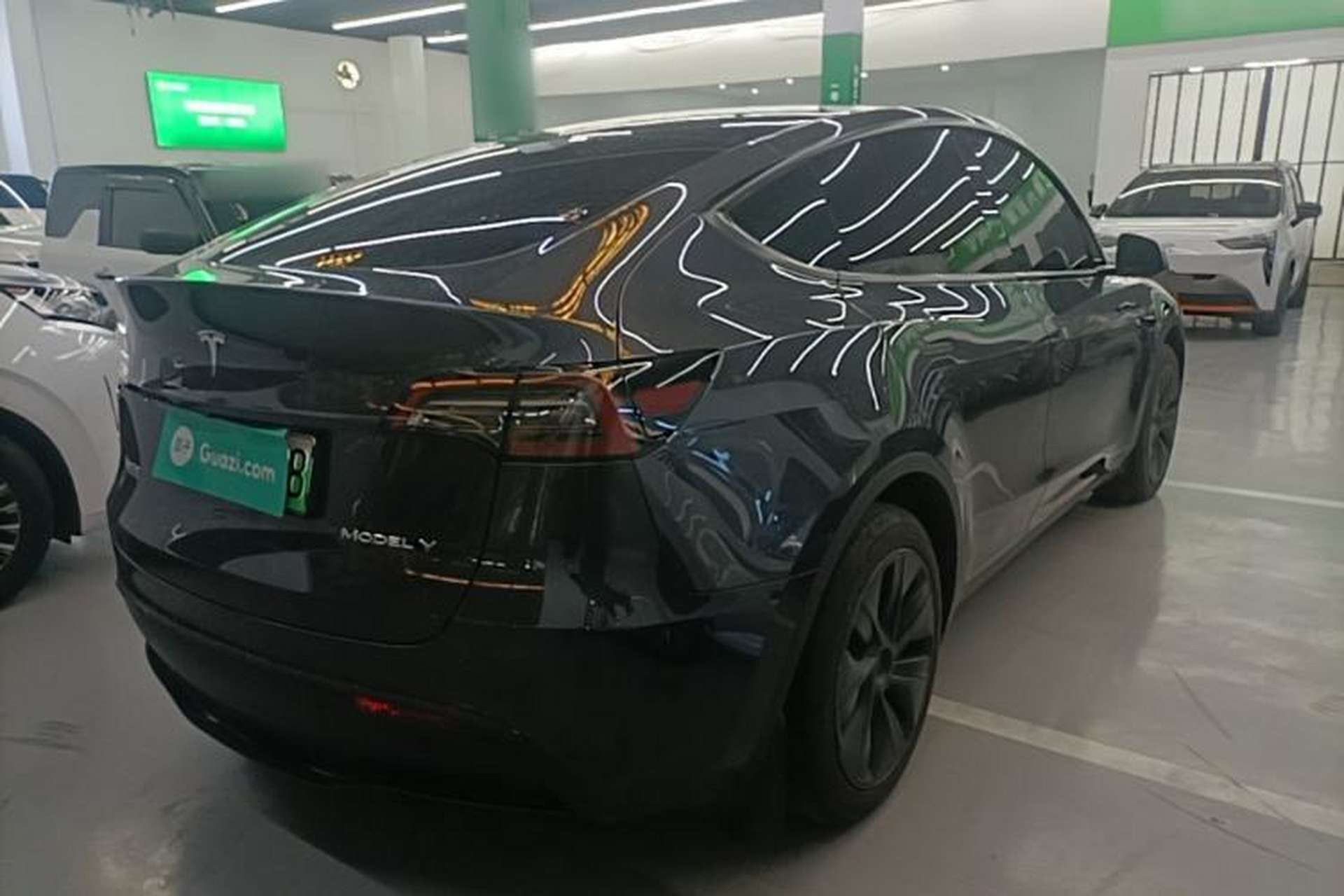 Used Tesla Model Y 2024 Rear-Wheel-Drive Version Rear Right 45 Deg