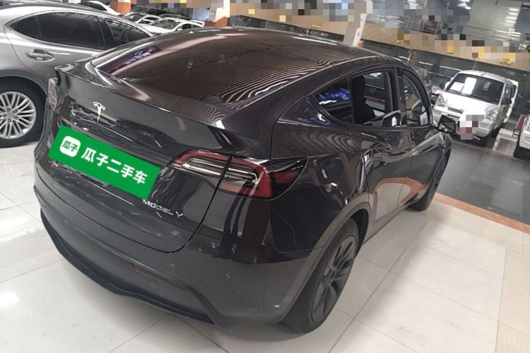 Used Tesla Model Y 2024 Rear-Wheel-Drive Version Rear Right 45 Deg