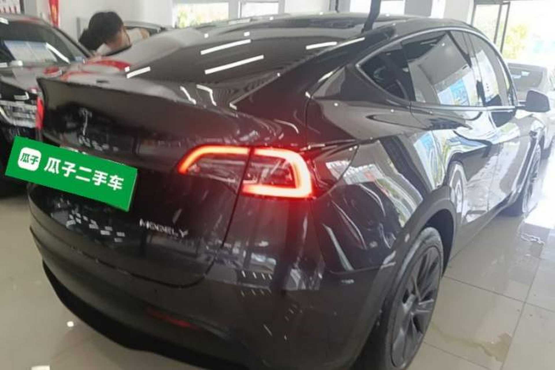 Used Tesla Model Y 2024 Rear-Wheel-Drive Version Rear Right 45 Deg