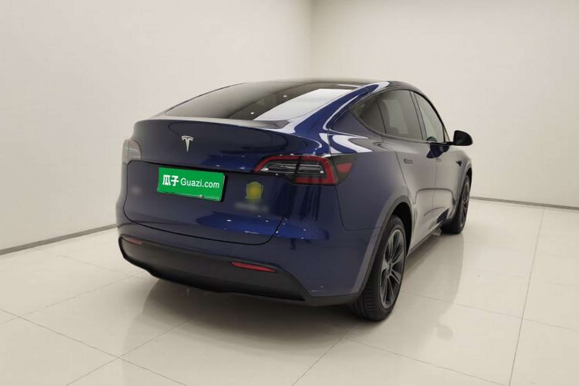 Used Tesla Model Y 2024 Long-Range All-Wheel-Drive Version Rear Right 45 Deg