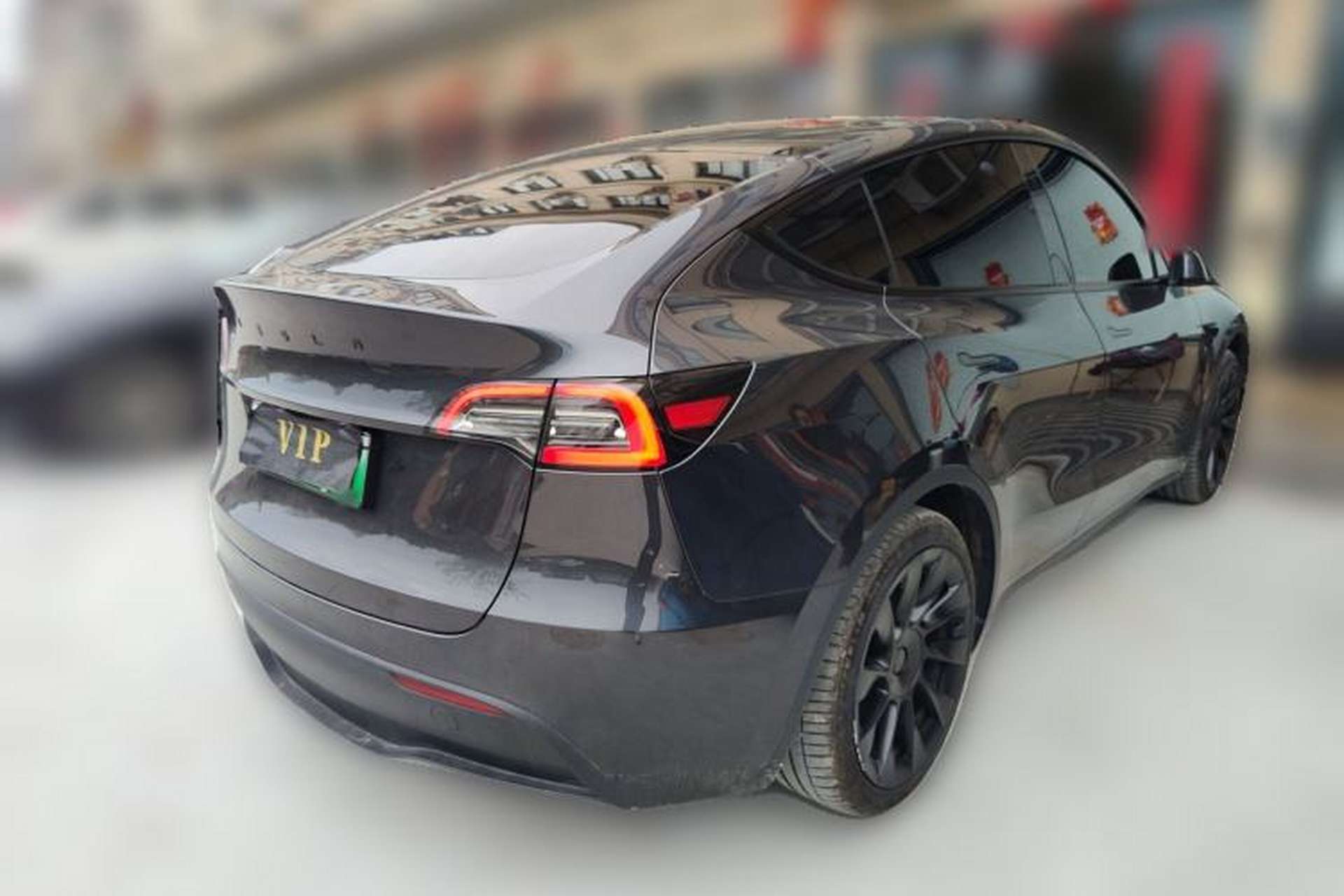 Used Tesla Model Y 2024 Rear-Wheel-Drive Version Rear Right 45 Deg