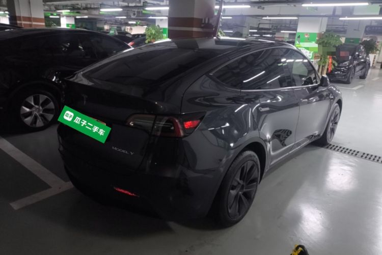 Used Tesla Model Y 2024 Rear-Wheel-Drive Version Rear Right 45 Deg
