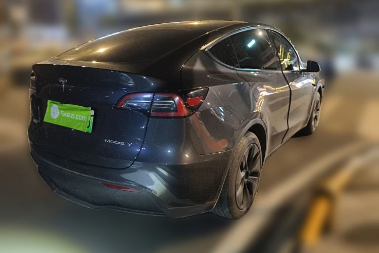 Used Tesla Model Y 2024 Rear-Wheel-Drive Version Rear Right 45 Deg