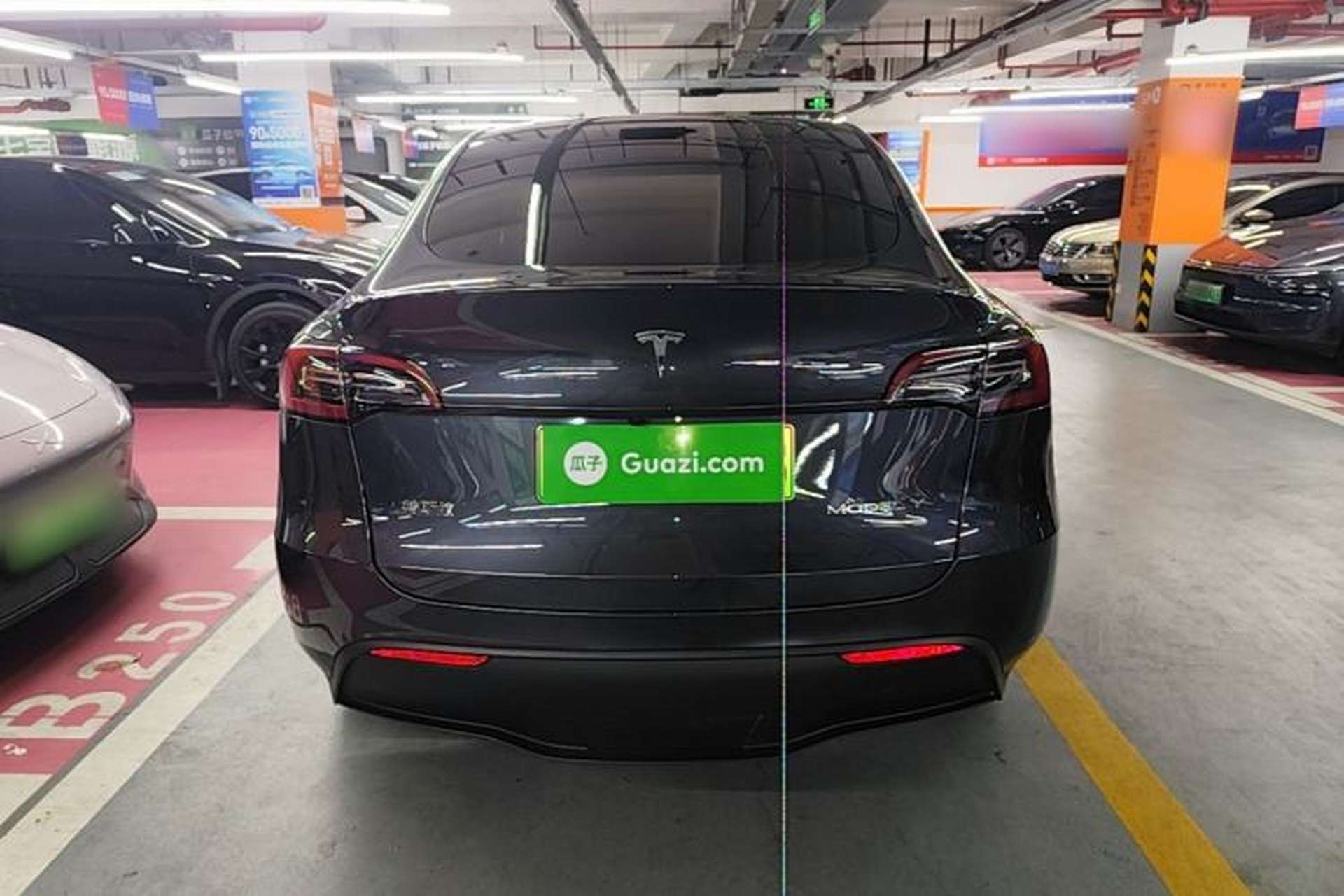 Used Tesla Model Y 2024 Rear-Wheel-Drive Version Rear