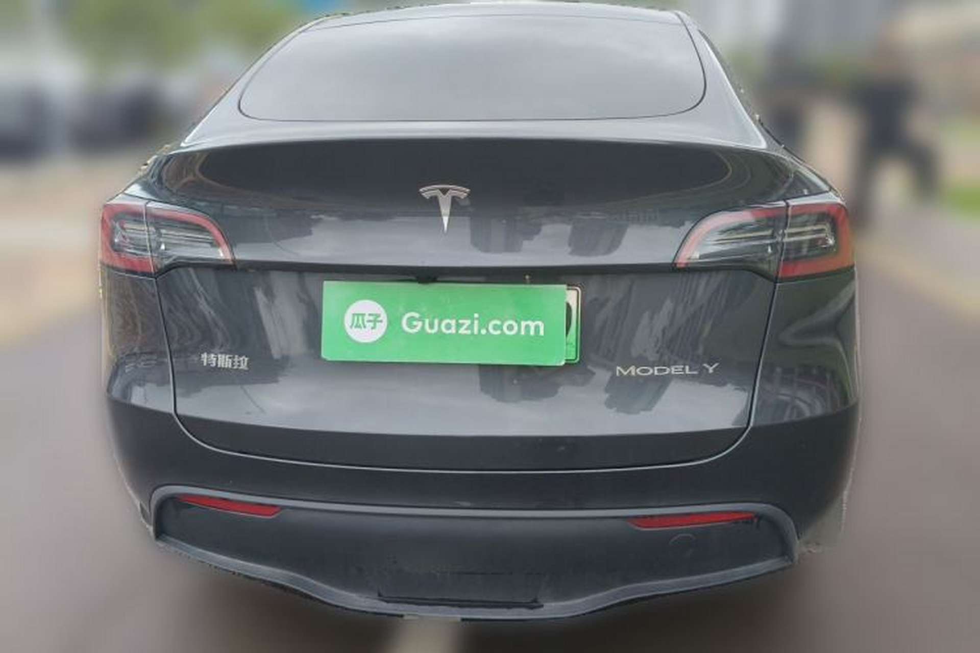 Used Tesla Model Y 2024 Long-Range All-Wheel-Drive Version Rear