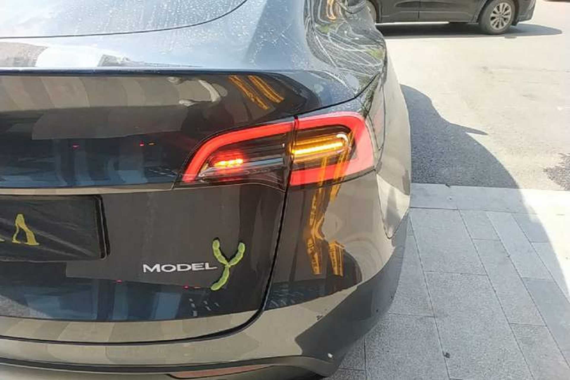 Used Tesla Model Y 2024 Rear-Wheel-Drive Version Right Rear Taillight