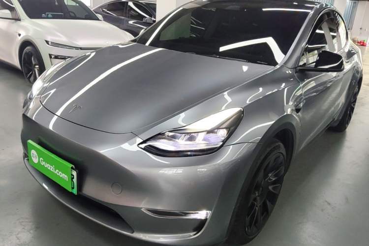 Used Tesla Model Y 2024 Long-Range All-Wheel-Drive Version Guazi used car, China used car export, Used car for sale, Used Tesla cars, Cheapest cars for sale, Electric vehicle, New energy car