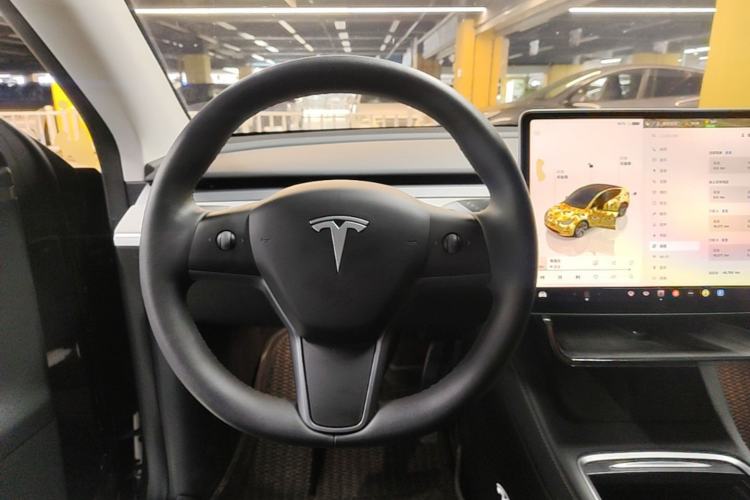 Used Tesla Model Y 2024 Rear-Wheel-Drive Version Steering Wheel