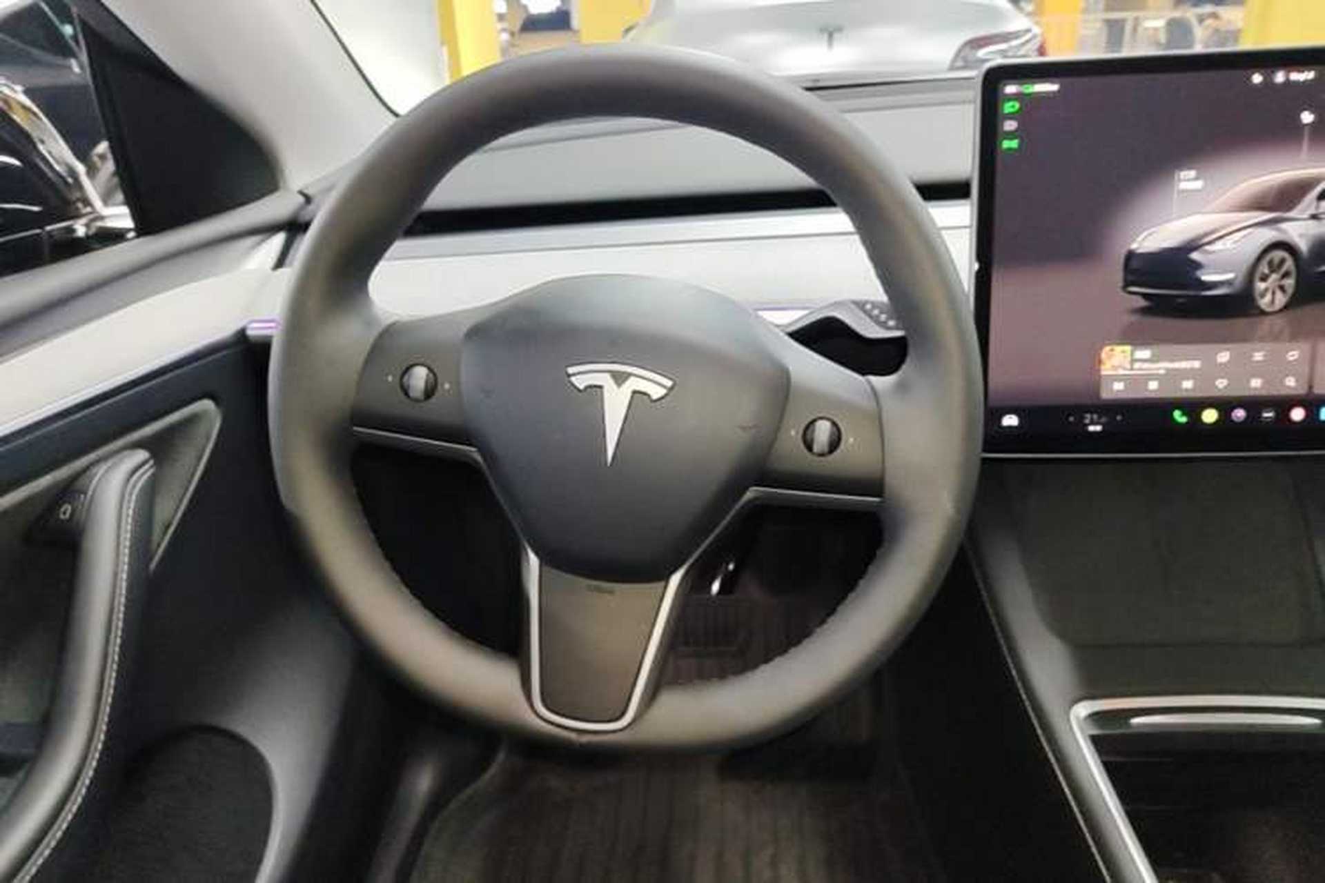 Used Tesla Model Y 2024 Rear-Wheel-Drive Version Steering Wheel