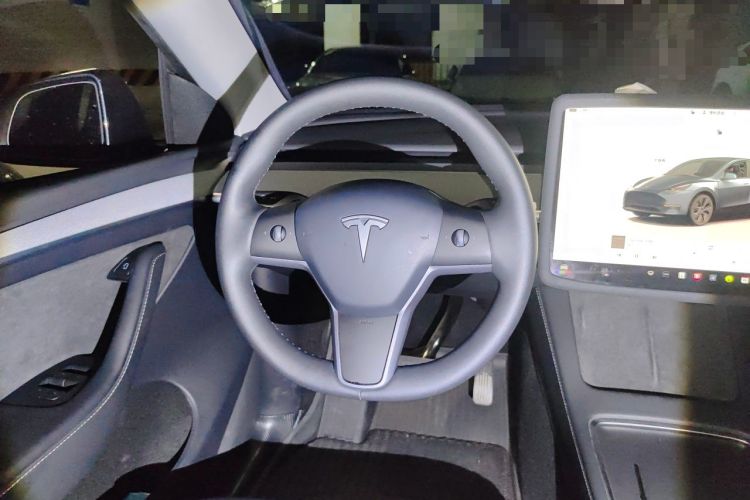 Used Tesla Model Y 2024 Rear-Wheel-Drive Version Steering Wheel