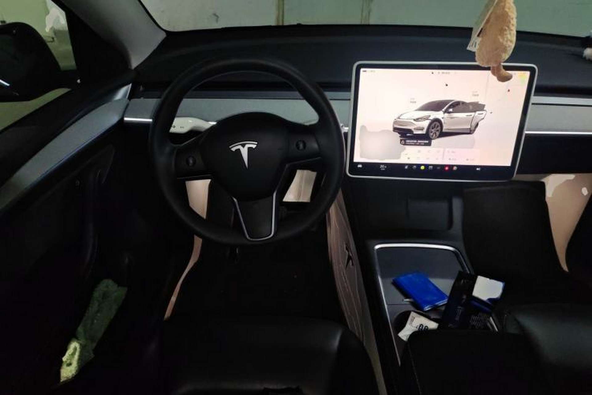 Used Tesla Model Y 2024 Rear-Wheel-Drive Version Steering Wheel