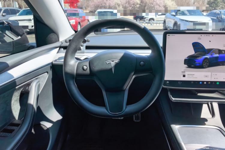 Used Tesla Model Y 2024 Rear-Wheel-Drive Version Steering Wheel