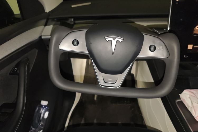 Used Tesla Model Y 2024 Long-Range All-Wheel-Drive Version Steering Wheel