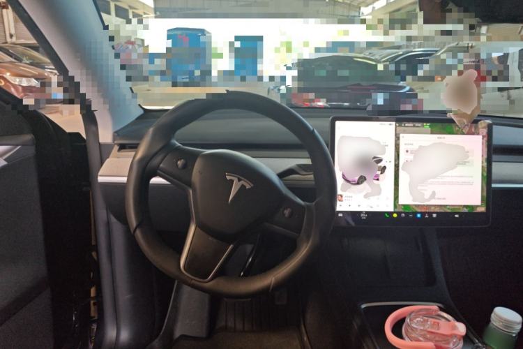 Used Tesla Model Y 2024 Rear-Wheel-Drive Version Steering Wheel