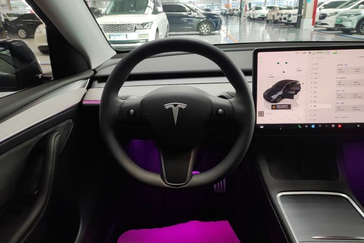 Used Tesla Model Y 2024 Rear-Wheel-Drive Version Steering Wheel
