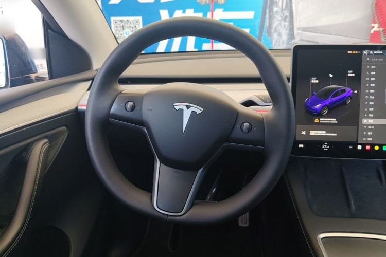 Used Tesla Model Y 2024 Rear-Wheel-Drive Version Steering Wheel