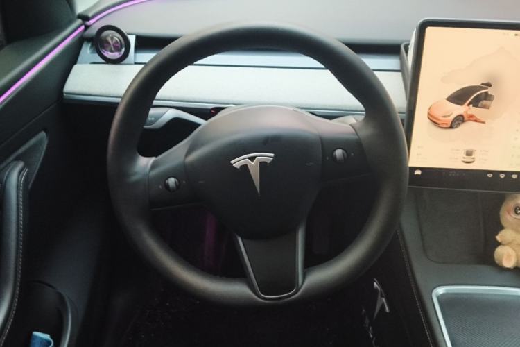 Used Tesla Model Y 2024 Long-Range All-Wheel-Drive Version Steering Wheel