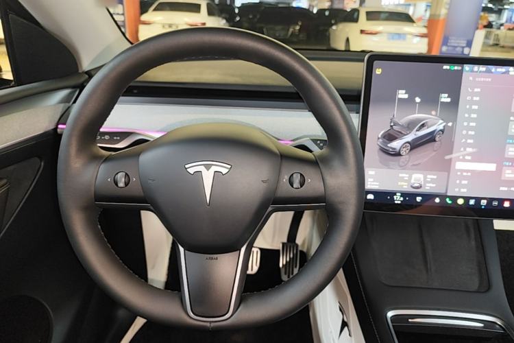 Used Tesla Model Y 2024 Rear-Wheel-Drive Version Steering Wheel