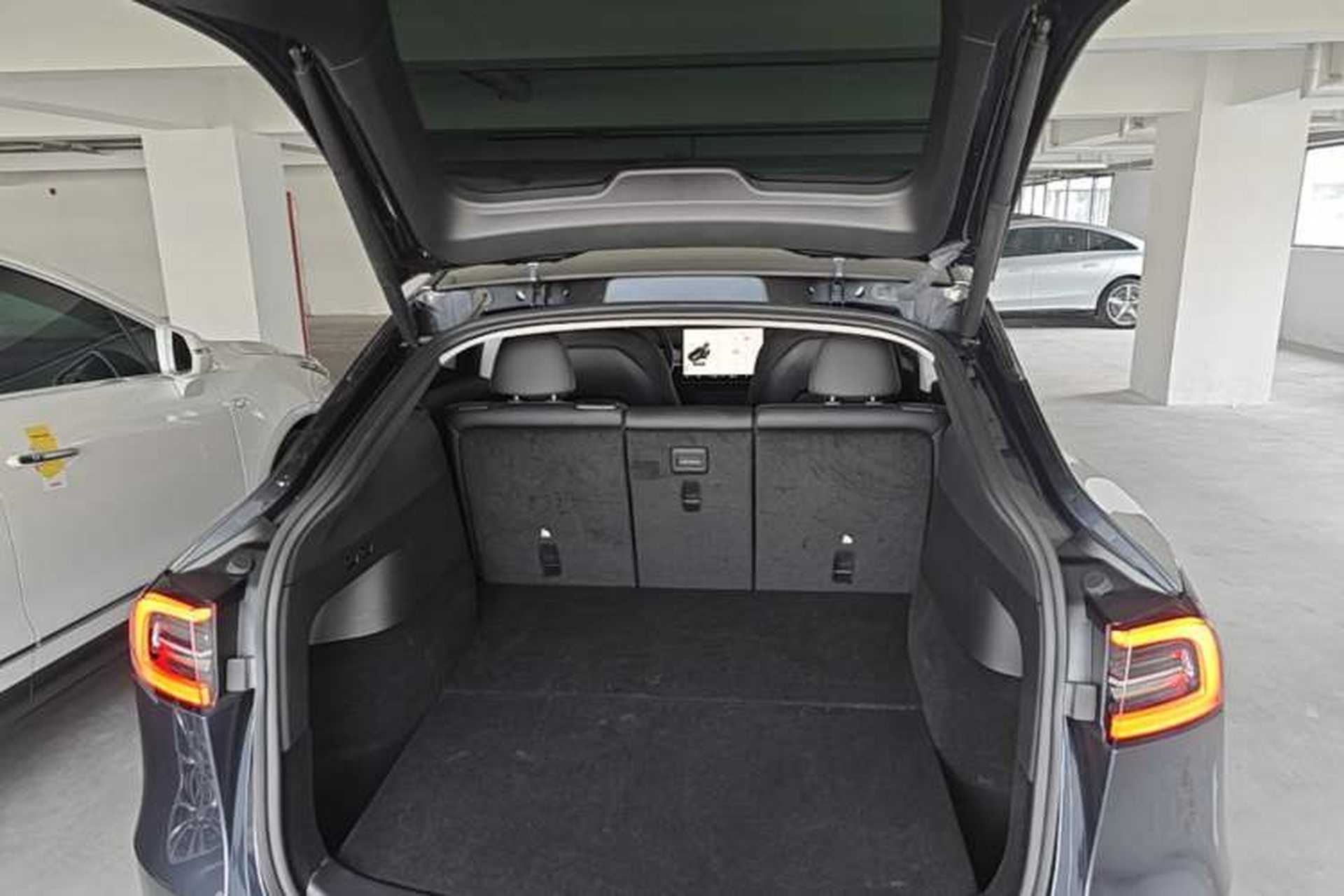 Used Tesla Model Y 2024 Rear-Wheel-Drive Version Trunk