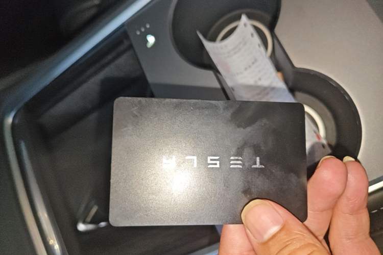 Used Tesla Model Y 2024 Rear-Wheel-Drive Version Vehicle Key