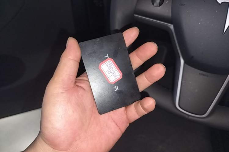 Used Tesla Model Y 2024 Rear-Wheel-Drive Version Vehicle Key